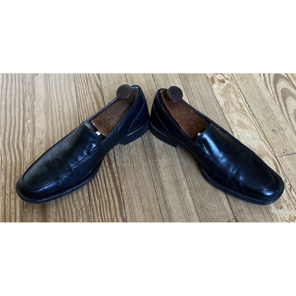 Bruno Magli Brice Black Genuine Leather Men\'s Dress Shoes Size 11 M Loafers main image 13